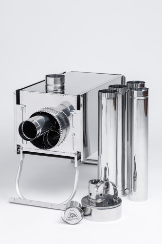 Печь Инвент экономка средняя с регулирующимися экранами в сумке в Екатеринбурге