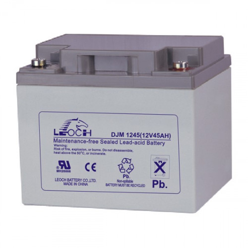 Аккумулятор Leoch DJM1245 AMG (12 В, 45 Ач) в Екатеринбурге
