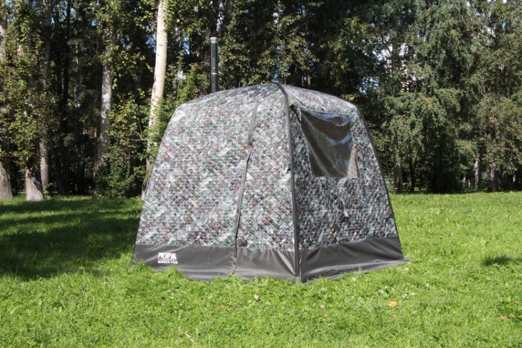 Мобильная баня-палатка МОРЖ (2 сорт) в Екатеринбурге