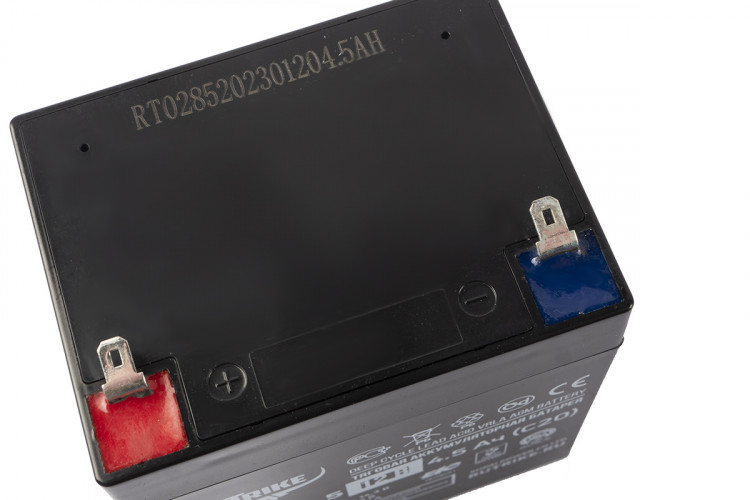 Тяговый гелевый аккумулятор RuTrike 6-GFM-4.5 (12V4.5A/H C20) в Екатеринбурге