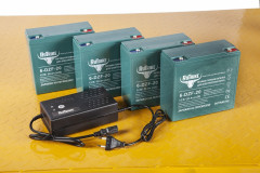 Грузовая электрическая тележка RuTrike Плита 1500