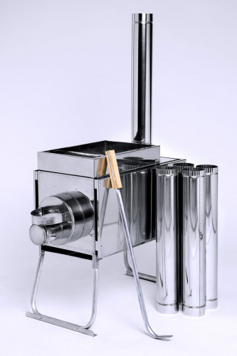 Печь Инвент Экономка средняя со стац. экранами в сумке в Екатеринбурге