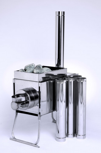 Печь Инвент Экономка средняя со стац. экранами в сумке в Екатеринбурге