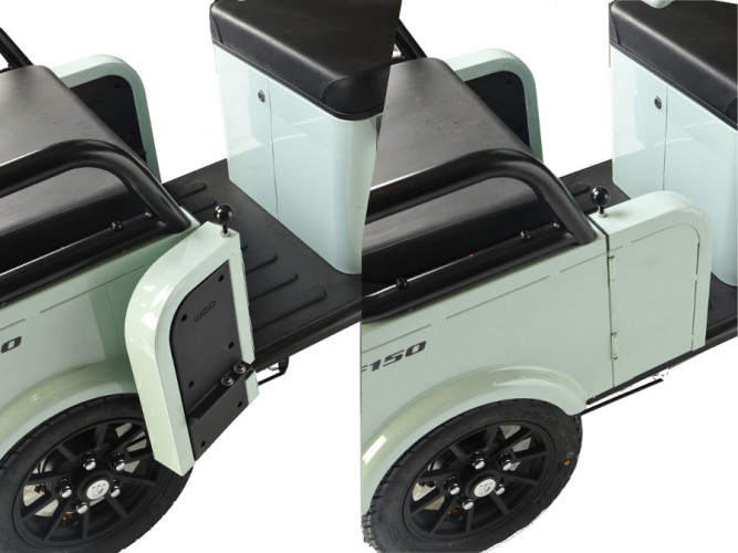 Пассажирский электротрицикл Wanshida LC-F150 в Екатеринбурге