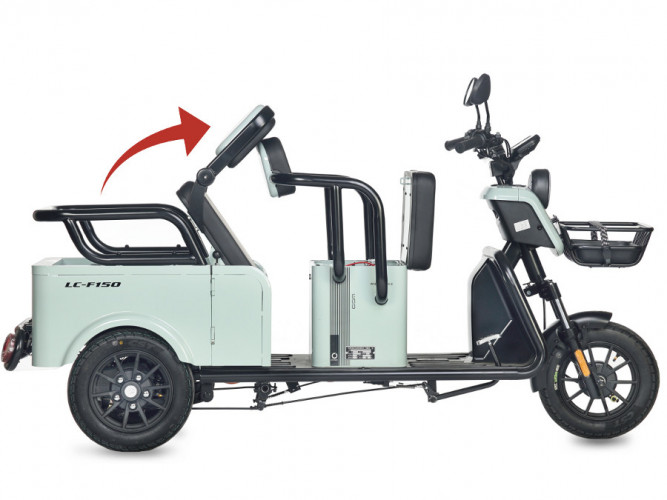 Пассажирский электротрицикл Wanshida LC-F150 в Екатеринбурге