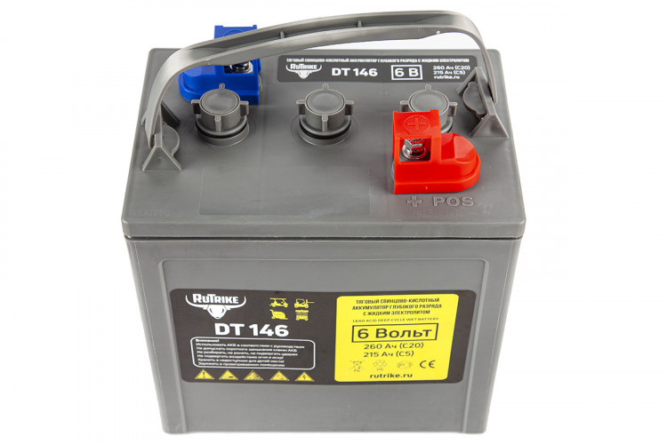 Тяговый аккумулятор RuTrike WET DT146 (T-145) 6V170A/H C3 в Екатеринбурге