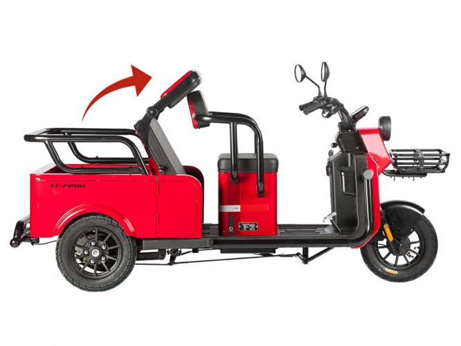 Пассажирский электротрицикл Wanshida LC-F200 в Екатеринбурге
