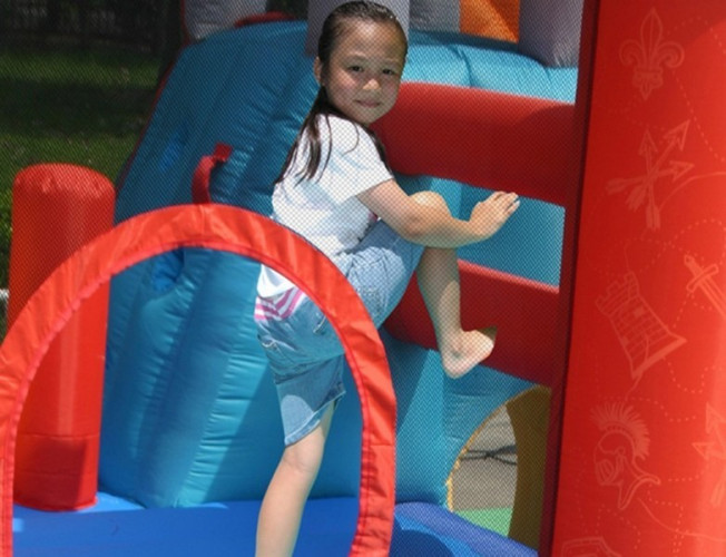 Надувной батут Happy Hop Цитадель 3 в 1 (9021) в Екатеринбурге