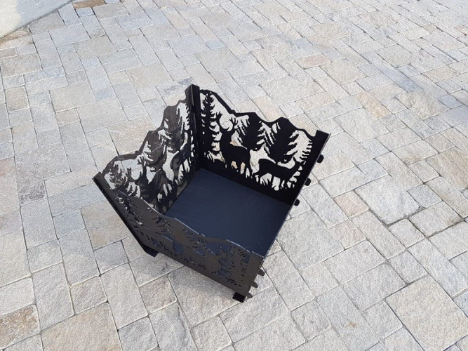 Очаг для огня 50х50х40 в Екатеринбурге