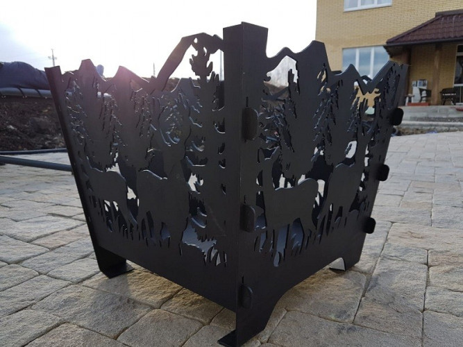 Очаг для огня 50х50х40 в Екатеринбурге