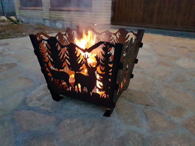 Очаг для огня 50х50х40 в Екатеринбурге