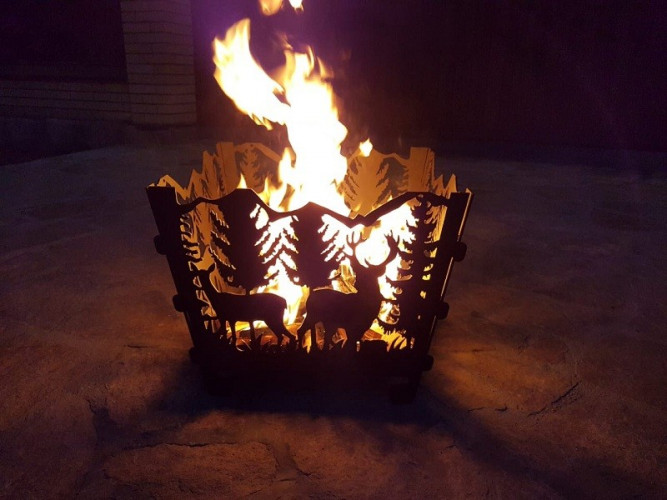 Очаг для огня 50х50х40 в Екатеринбурге