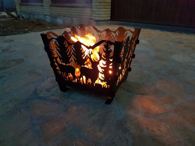 Очаг для огня 50х50х40 в Екатеринбурге