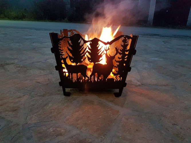 Очаг для огня 50х50х40 в Екатеринбурге