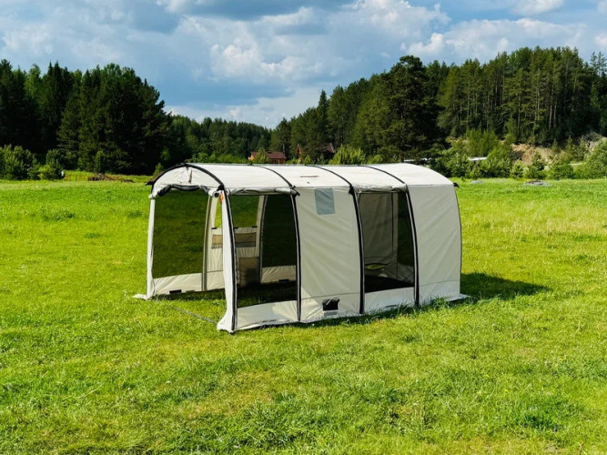 Шатер - Мобильная баня-палатка Морж Shelter XL в Екатеринбурге