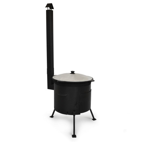 Печь с трубой под казан 12 литров, 360 мм в Екатеринбурге