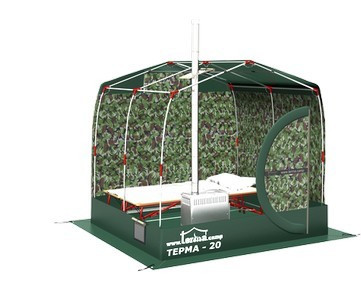 Мобильная баня ТЕРМА-20 в Екатеринбурге