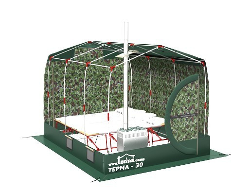 Зимняя палатка Терма-32 в Екатеринбурге