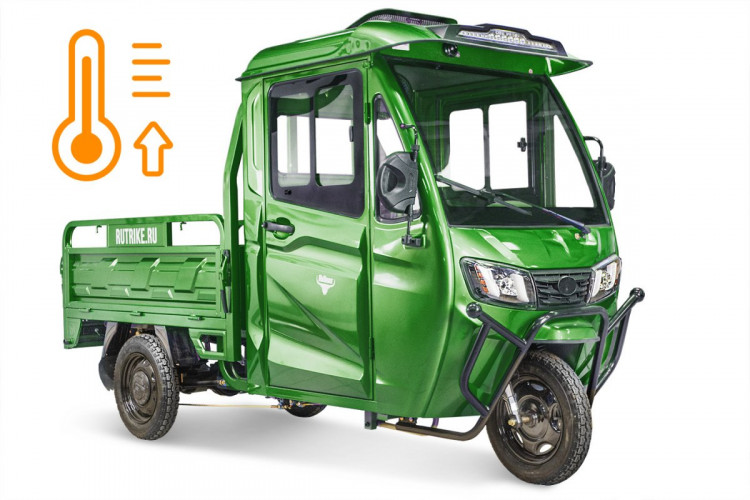 Электротрицикл Rutrike КАРГО Кабина обогрев 1500 грузовой в Екатеринбурге