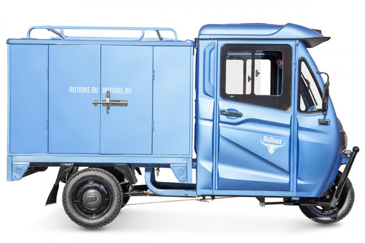 Электротрицикл Rutrike КАРГО Кабина Дуал обогрев 1500 фургон в Екатеринбурге