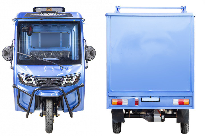 Электротрицикл Rutrike КАРГО Кабина Дуал обогрев 1500 фургон в Екатеринбурге