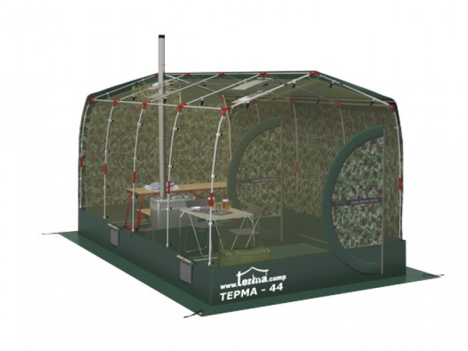 Зимняя палатка Терма-44 в Екатеринбурге
