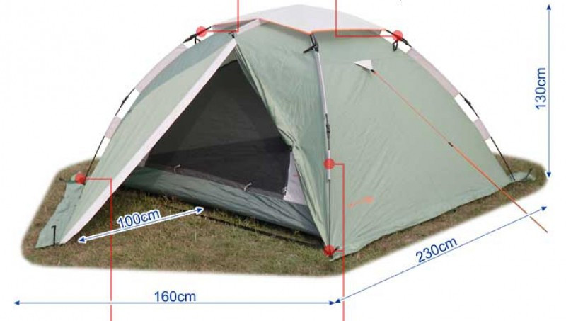 Туристическая палатка Maverick WIND в Екатеринбурге