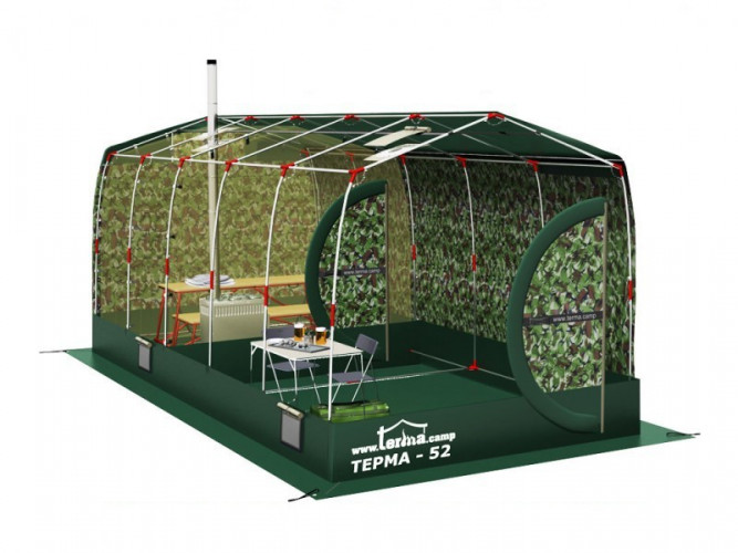 Зимняя палатка Терма-52 в Екатеринбурге