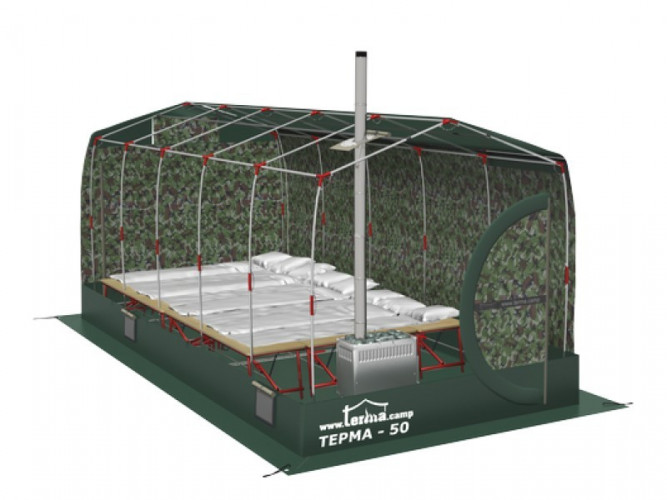 Зимняя палатка Терма-52 в Екатеринбурге