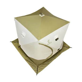 Палатка зимняя куб СЛЕДОПЫТ Premium Long в Екатеринбурге