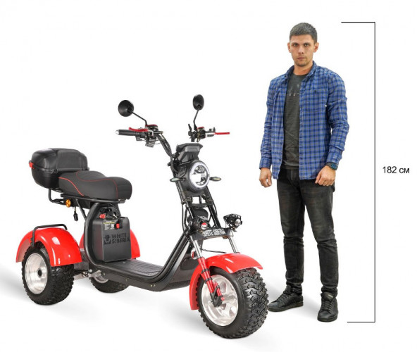 Электроскутер White Siberia IKRA 5000W в Екатеринбурге