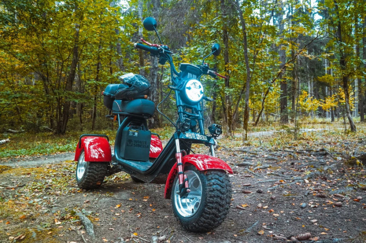 Электроскутер White Siberia IKRA 5000W в Екатеринбурге