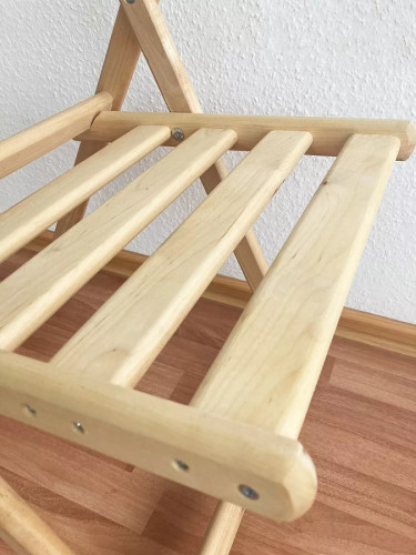 Стул складной деревянный в Екатеринбурге