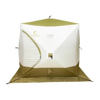 Палатка зимняя куб СЛЕДОПЫТ Premium 2.1x2.1 в Екатеринбурге