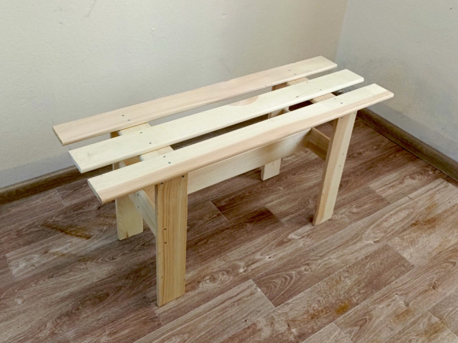 Лавка деревянная в Екатеринбурге