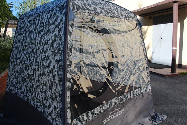 Мобильная баня ТЕРМА-10 с 1 окном (походная) в Екатеринбурге