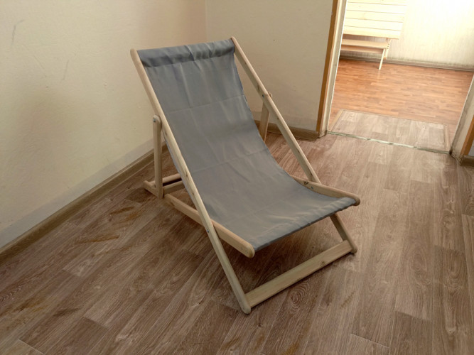 Кресло-шезлонг деревянное складное в Екатеринбурге