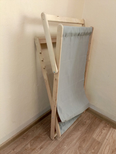 Кресло-шезлонг деревянное складное в Екатеринбурге