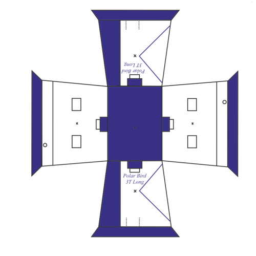 Зимняя палатка Polar Bird 3T Long компакт в Екатеринбурге