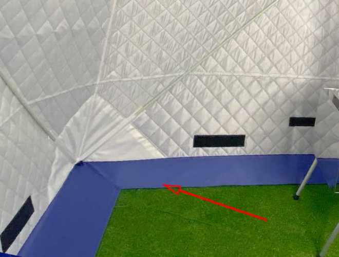 Палатка-Баня МОРЖ КУБ 2 сорт в Екатеринбурге