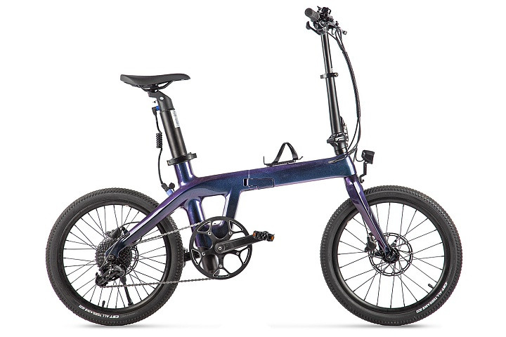 Электровелосипед складной Carbon 20" Sporto в Екатеринбурге