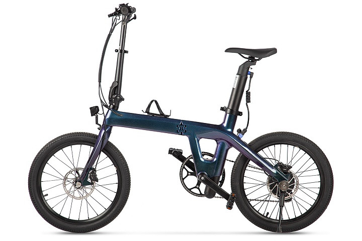 Электровелосипед складной Carbon 20" Sporto в Екатеринбурге