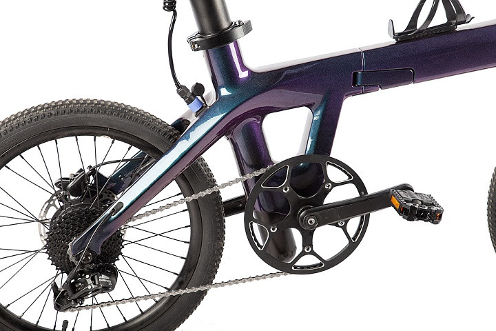 Электровелосипед складной Carbon 20" Sporto в Екатеринбурге