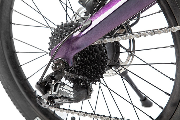 Электровелосипед складной Carbon 20" Sporto в Екатеринбурге