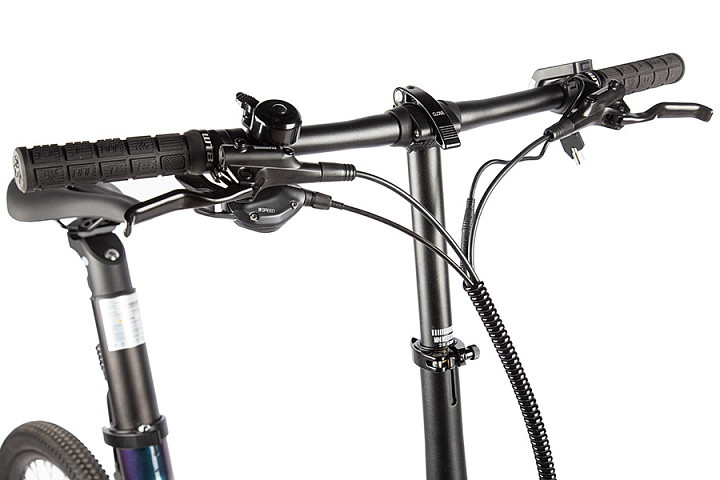 Электровелосипед складной Carbon 20" Sporto в Екатеринбурге