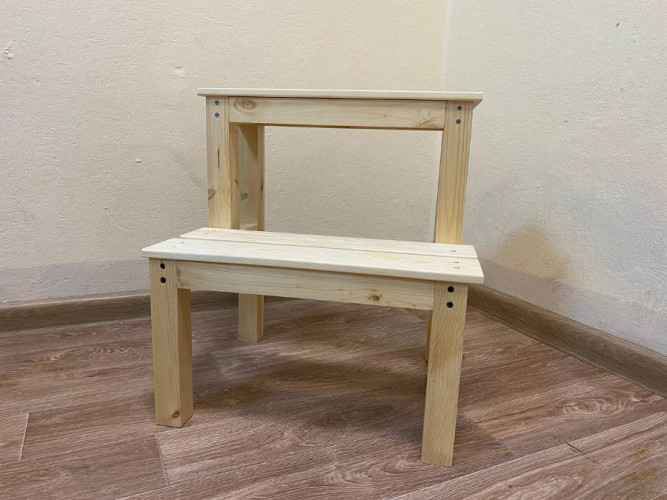 Табурет-стремянка деревянный в Екатеринбурге