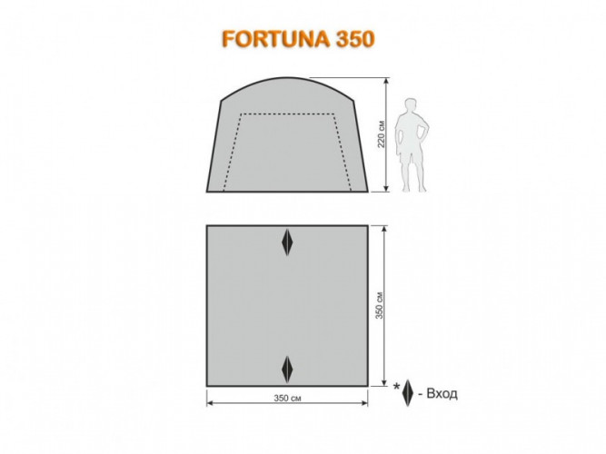 Шатер-тент World of Maverick FORTUNA 350 в Екатеринбурге