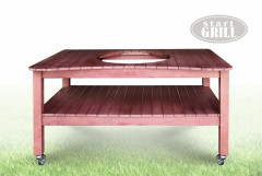 Стол для керамического гриля Start Grill на колесах